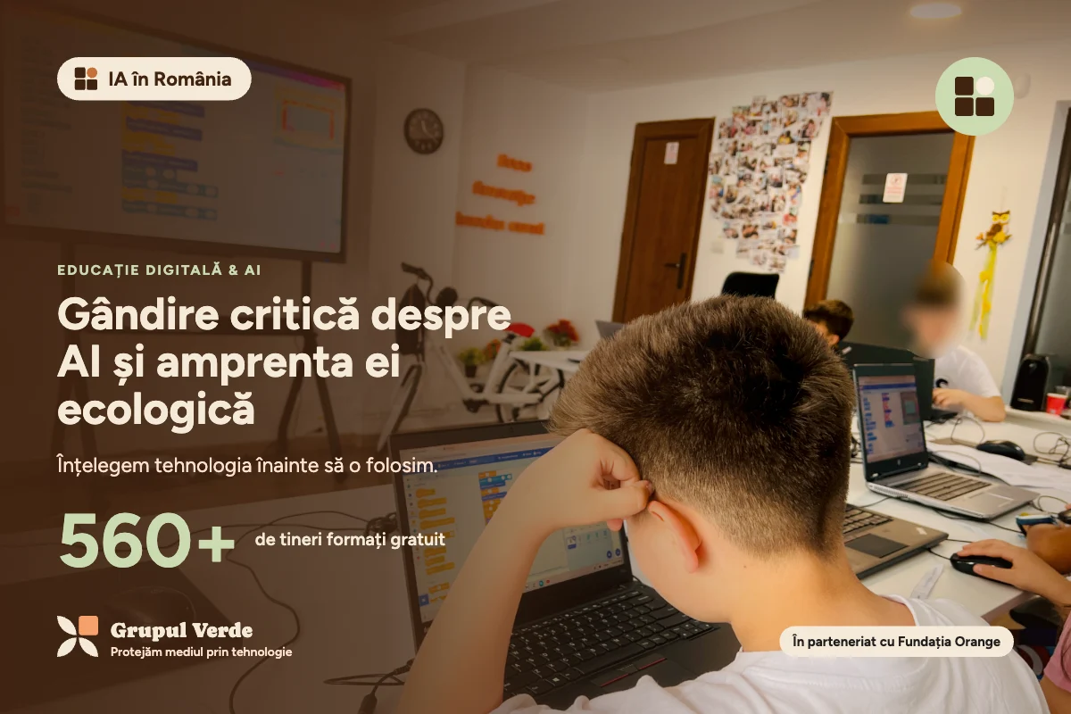 Gândire critică despre AI și amprenta ei ecologică — IA în România